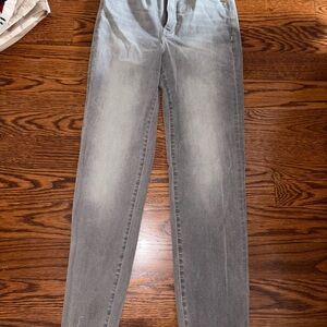 Express Women's Gray Skinny Jeans